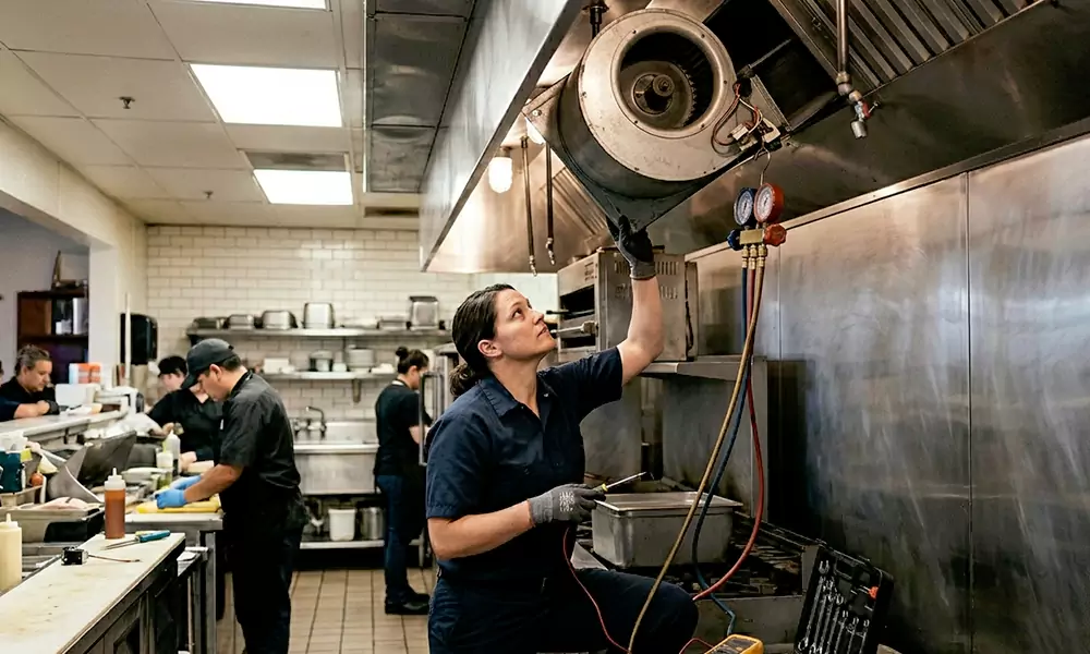 Commercial Exhaust Fan Repair in Encinitas, CA