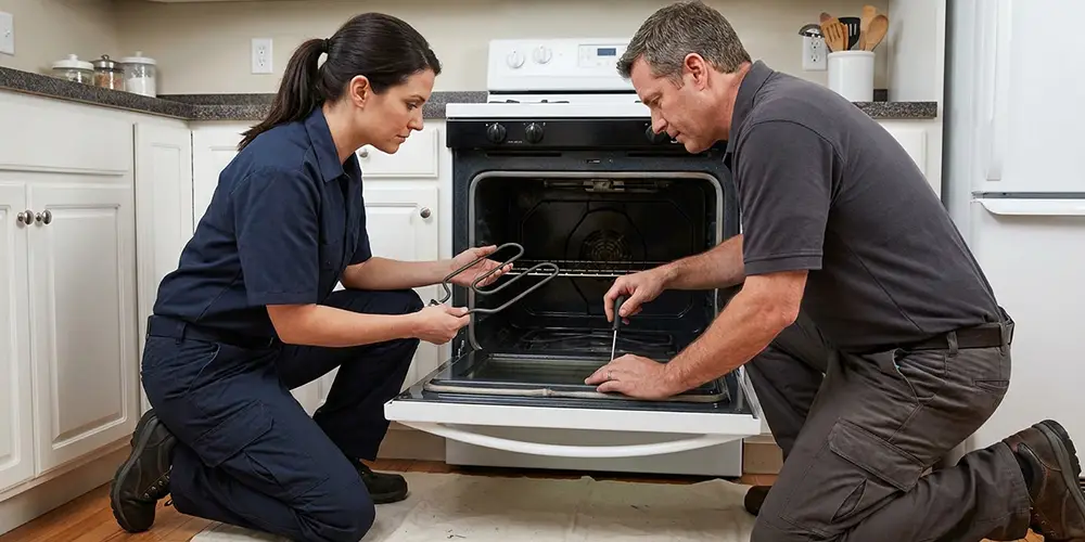 Oven Heating Element Replacement in Encinitas, CA