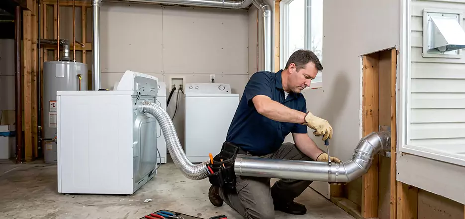 Recessed Dryer Vent Installation Encinitas