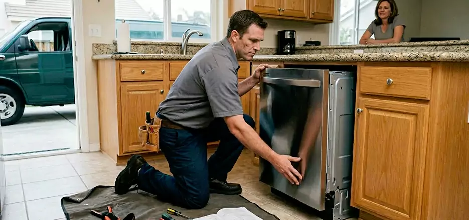 Kitchen Appliance Assembly in Encinitas