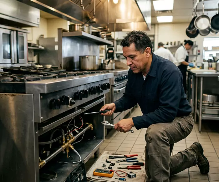 Certified Commercial Stove Service: Your Trusted Commercial Kitchen Stove Repair Crew in Encinitas, CA