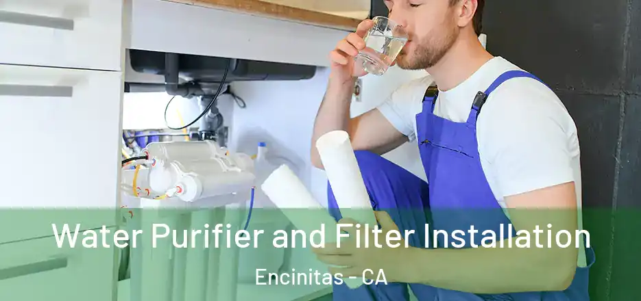Water Purifier and Filter Installation Encinitas - CA